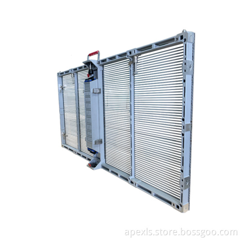 Indoor full color light weight transparent led display